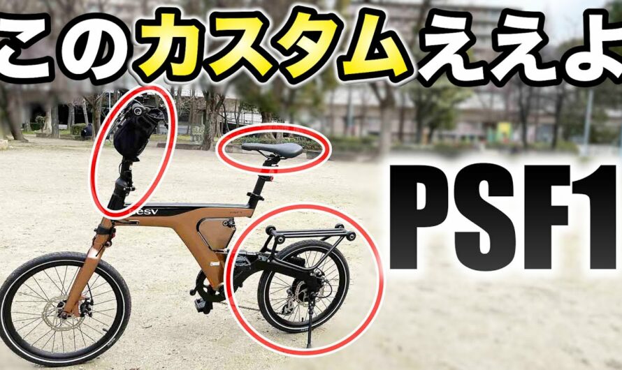 【BESV PSF1】このカスタムがおすすめ！【電動アシスト自転車】