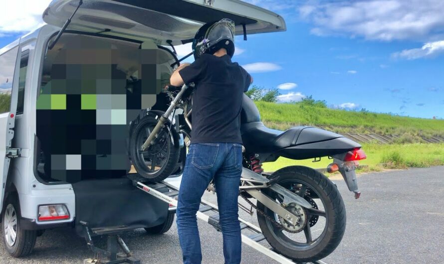 【新型アトレー】バイク載せてみた