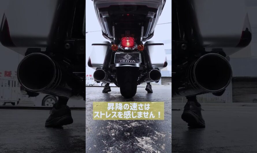 重たいバイクも楽チン♪新型TRIJYA日本仕様電動補助輪システムがドンドン入荷しております