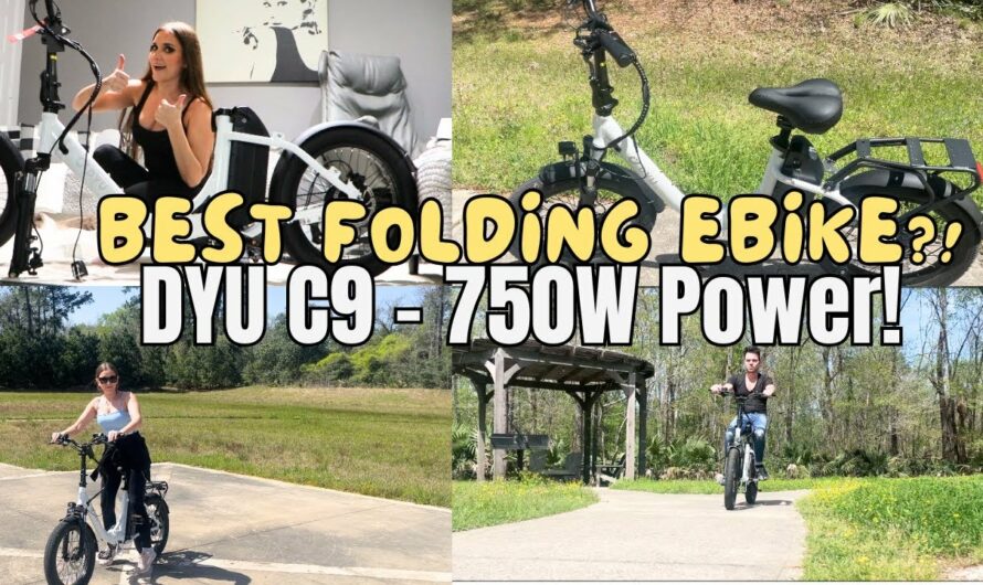I Got a DYU C9 eBike! Is This the Best Folding Electric Bike?  LET’S FIND OUT!